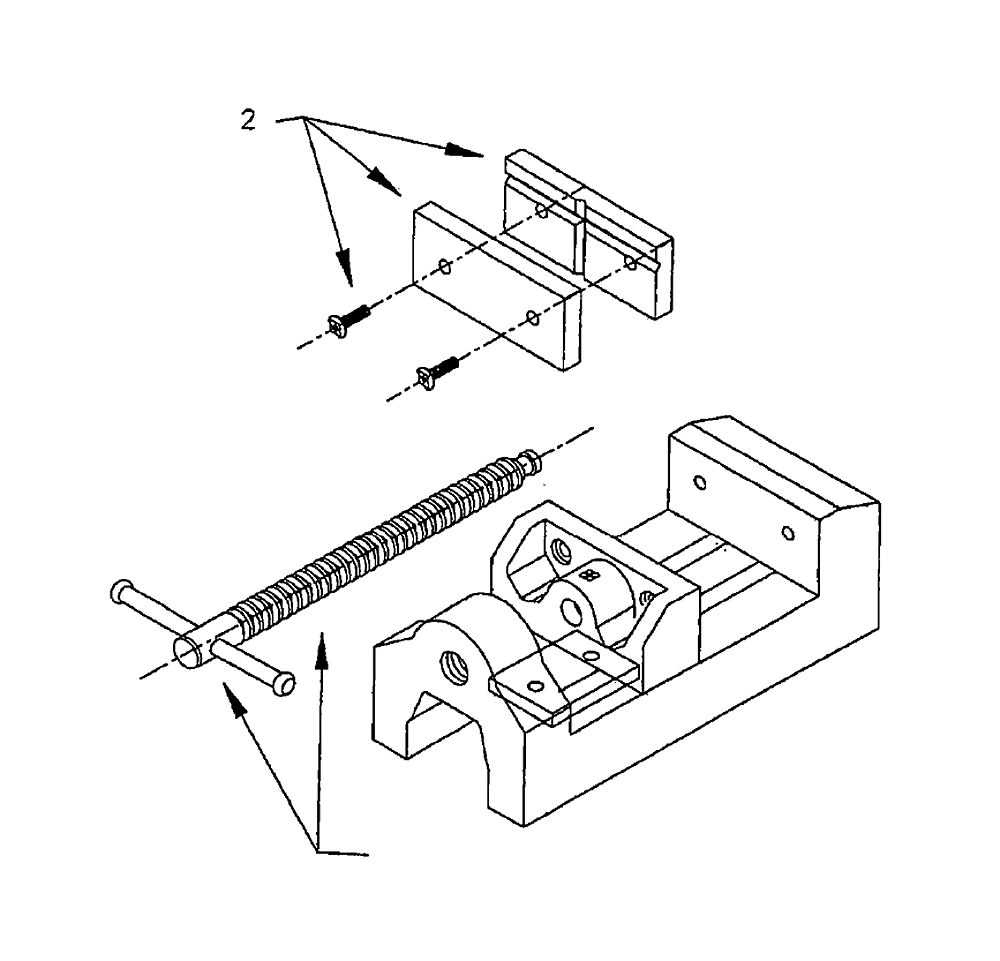 Diagram Diagram and Parts List for 25 12800 Wilton Vise