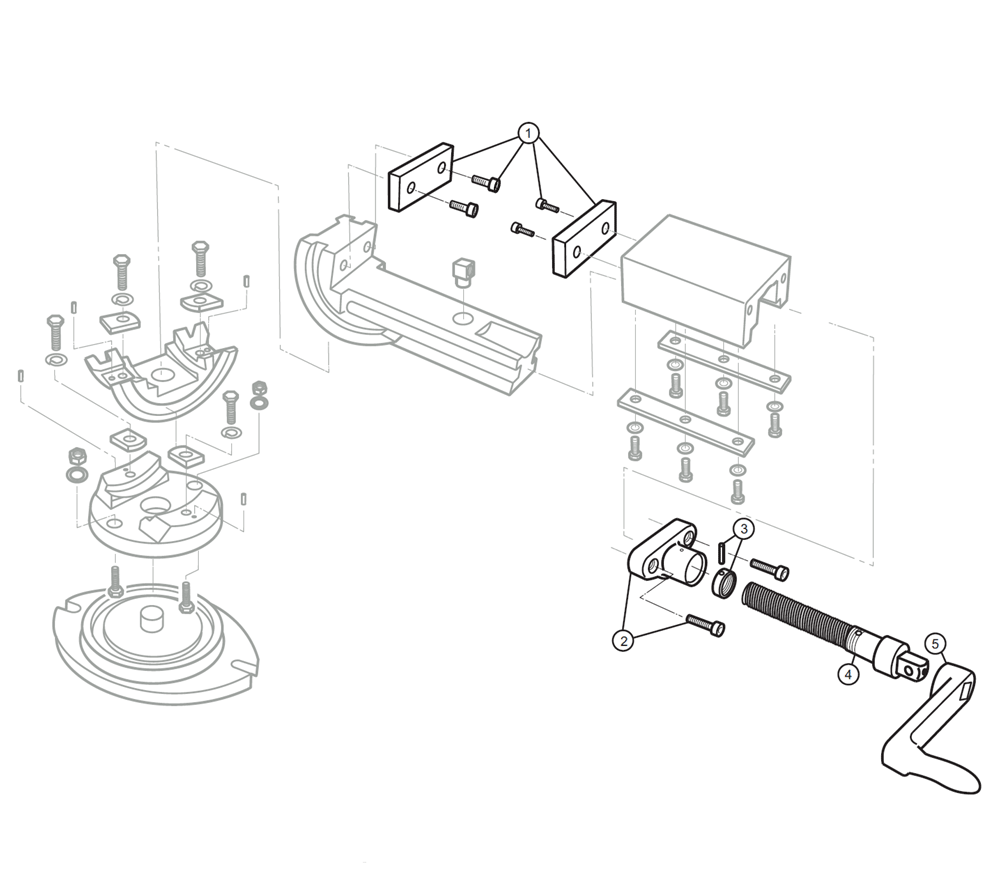 Fig-0 Diagram and Parts List for TLT-SP-125 11803 Wilton Vise