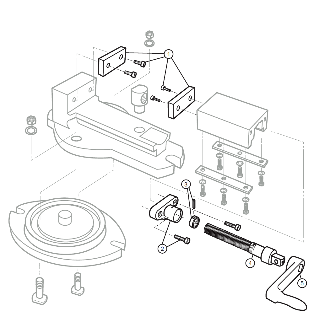 Diagram Diagram and Parts List for MMV-SP-100 11709 Wilton Vise