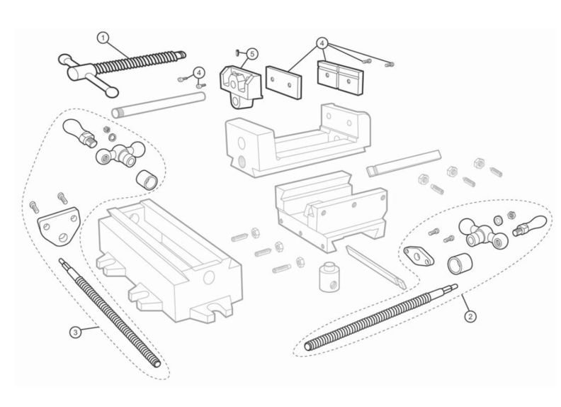 Diagram Diagram and Parts List for CS4  Wilton Vise