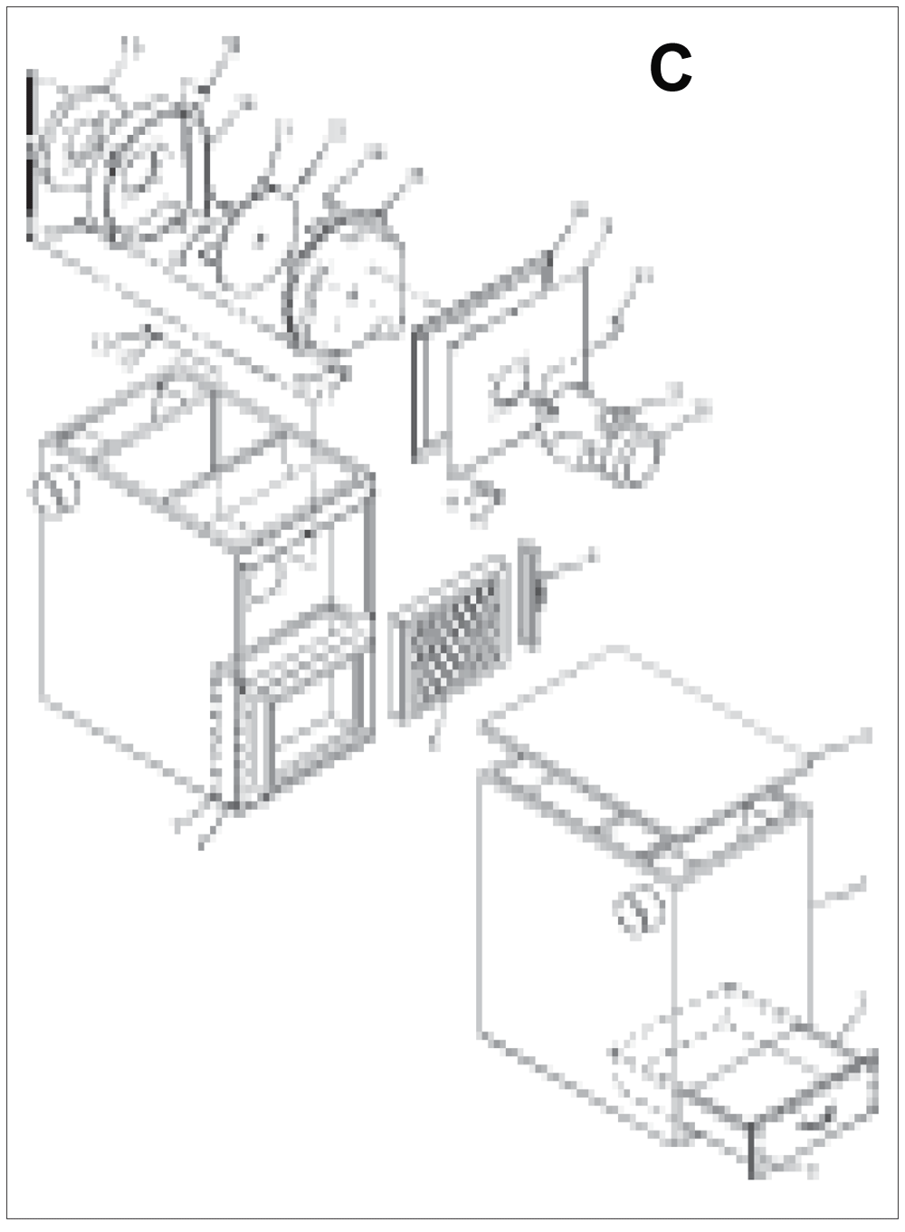 Diagram 1 Diagram and Parts List for 4503  Wilton Mill