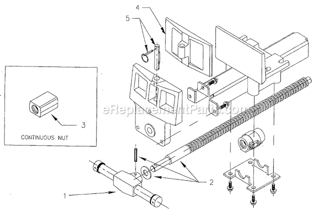 Page A Diagram and Parts List for 78C  Wilton Vise