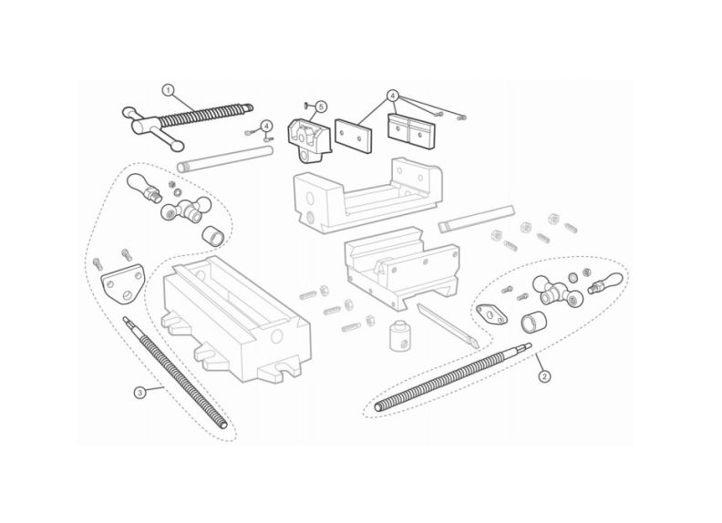 Diagram Diagram and Parts List for CS8  Wilton Vise