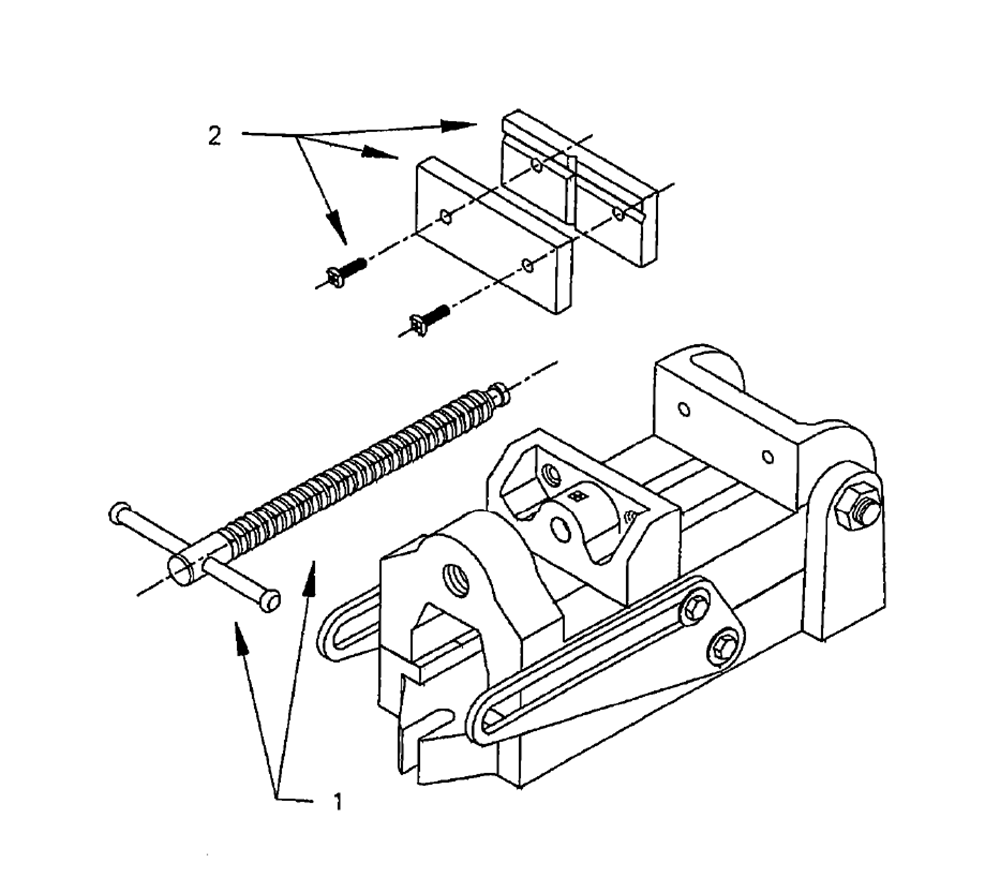 Fig-0 Diagram and Parts List for 30A 12870 Wilton Vise