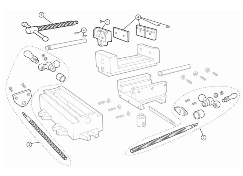 Diagram Diagram and Parts List for CS6  Wilton Vise