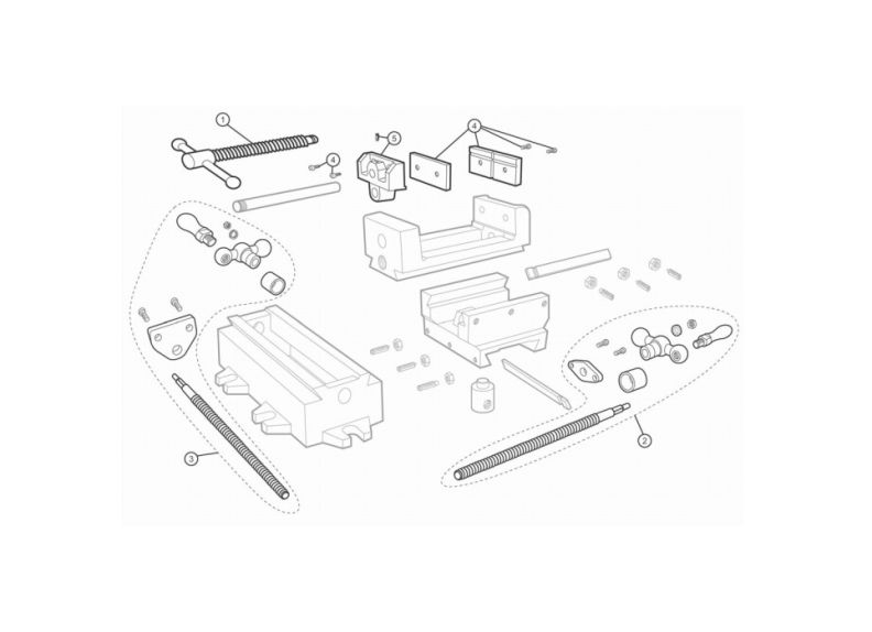 Diagram Diagram and Parts List for CS3  Wilton Vise