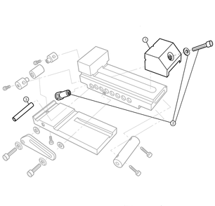 Diagram Diagram and Parts List for SNV-6 11717 Wilton Vise