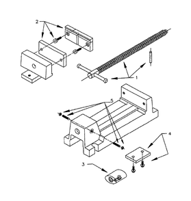 Fig-0 Diagram and Parts List for 1445-A-1999 63242 Wilton Vise