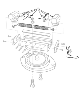 Diagram Diagram and Parts List for SC-VSP-100 11713 Wilton Vise