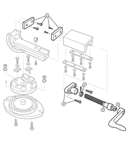 Diagram Diagram and Parts List for AMV-SP-125 11706 Wilton Vise
