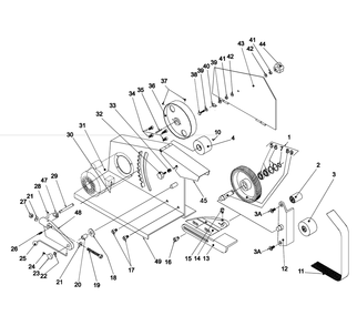 Diagram 8 Diagram and Parts List for 4106  Wilton Grinder