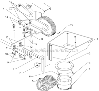 Page C Diagram and Parts List for 4103 5507796 Wilton Bench Grinder