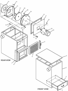 Page G Diagram and Parts List for 4103 5507796 Wilton Bench Grinder