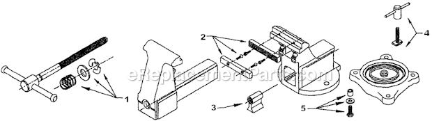 Part Location Diagram of WL9-11104S25 Wilton SPRING, RETAINER, AND WASHER