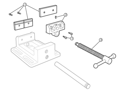 Diagram Diagram and Parts List for LP6  Wilton Vise