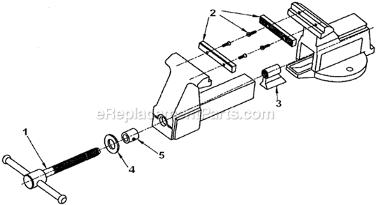 Part Location Diagram of WL9-10105S24 Wilton SPINDLE HEAD WASHER