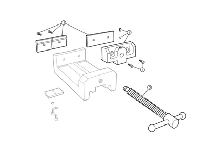 Diagram Diagram and Parts List for DI44  Wilton Vise