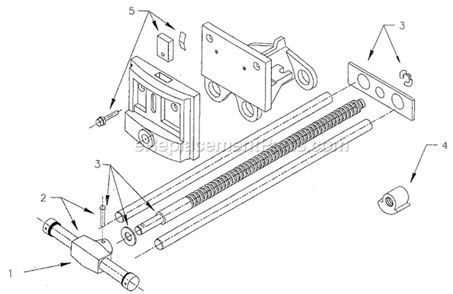 Page A Diagram and Parts List for 62A  Wilton Vise