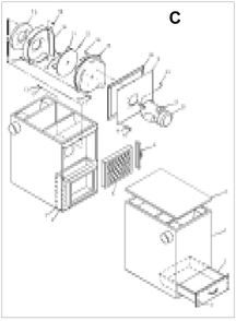 Diagram 1 Diagram and Parts List for 4503  Wilton Mill