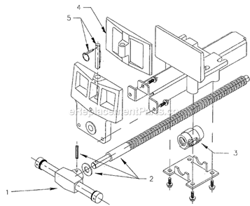 Page A Diagram and Parts List for 79A  Wilton Vise
