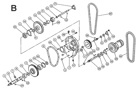 Fig-4 Diagram and Parts List for 8201VS  Wilton Saw