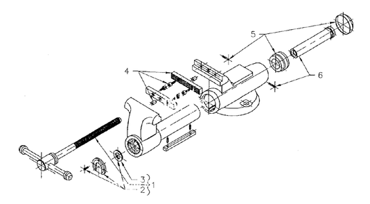 Part Location Diagram of WL9-2901070 Wilton END PIECE ASSEMBLY 600N
