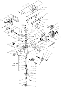 Part Location Diagram of JT9-5507503 Jet RETURN SPRING ASSEMBLY