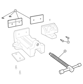Diagram Diagram and Parts List for DGP33 11683 Wilton Vise