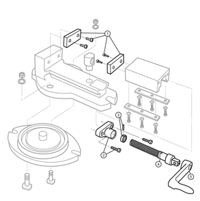 Diagram Diagram and Parts List for MMV-SP-150 11710 Wilton Vise