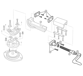 Fig-0 Diagram and Parts List for TLT-SP-100 11702 Wilton Vise
