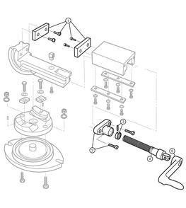 Fig-0 Diagram and Parts List for AMV-SP-150 11707 Wilton Vise