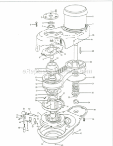 Vari-Speed_Components Diagram and Parts List for PVS203  Wilton Mill