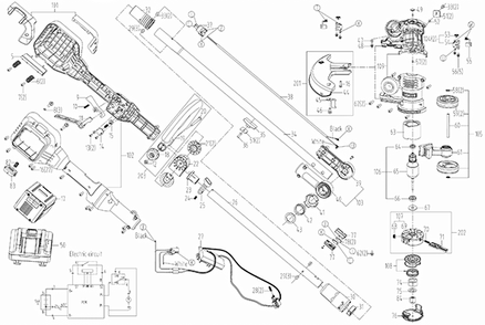 Part Location Diagram of 50024089 Worx Roller