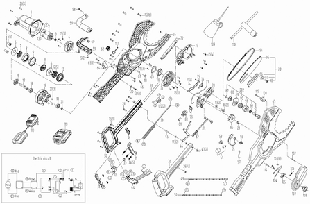 Part Location Diagram of 50023391 Rockwell Battery Charger