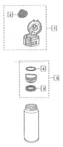 Page A Diagram and Parts List for SM-KB48  Zojirushi Miscellaneous