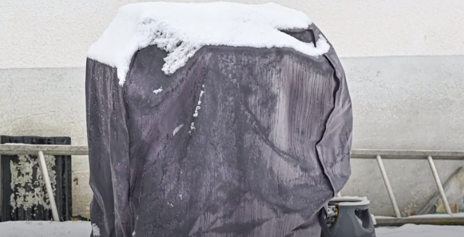 Cover your grill for the winter