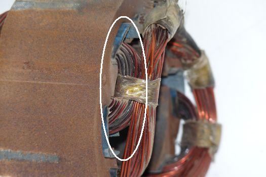 Motor Wiring Heat Damage