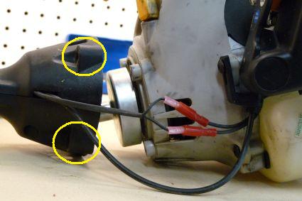 Remove the Shaft Screws