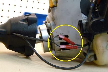 Disconnect the Motor Wires