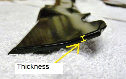 Mower Blade Thickness
