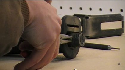 Removing Pin with Pliers