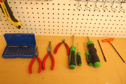 Tools for Trimmer Fuel Line Repair