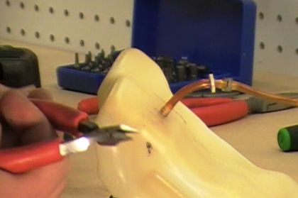 Cut Extra Fuel Line