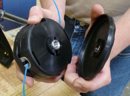 Remove Trimmer Head Cap