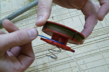 Winding Trimmer Line