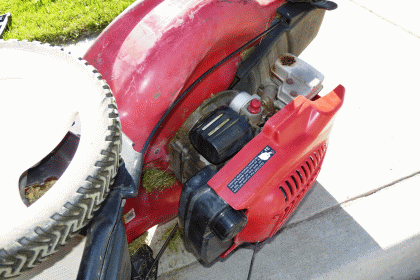 Tip Mower on Un-Carbureted Side