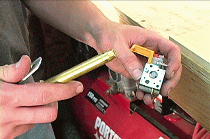 Dry Carburetor with Compressed Air