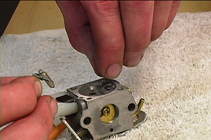Insert the Needle Valve Spring