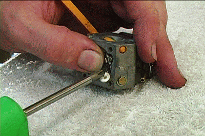 Hold Pin Valve Mechanism in Position
