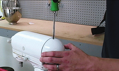 Remove the Back Housing Screw